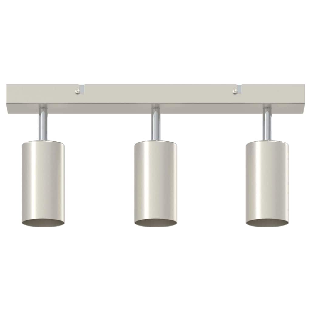 Deckenstrahler Gebürstetes Nickel 38 x 5.5 x 16.5 cm Stahl