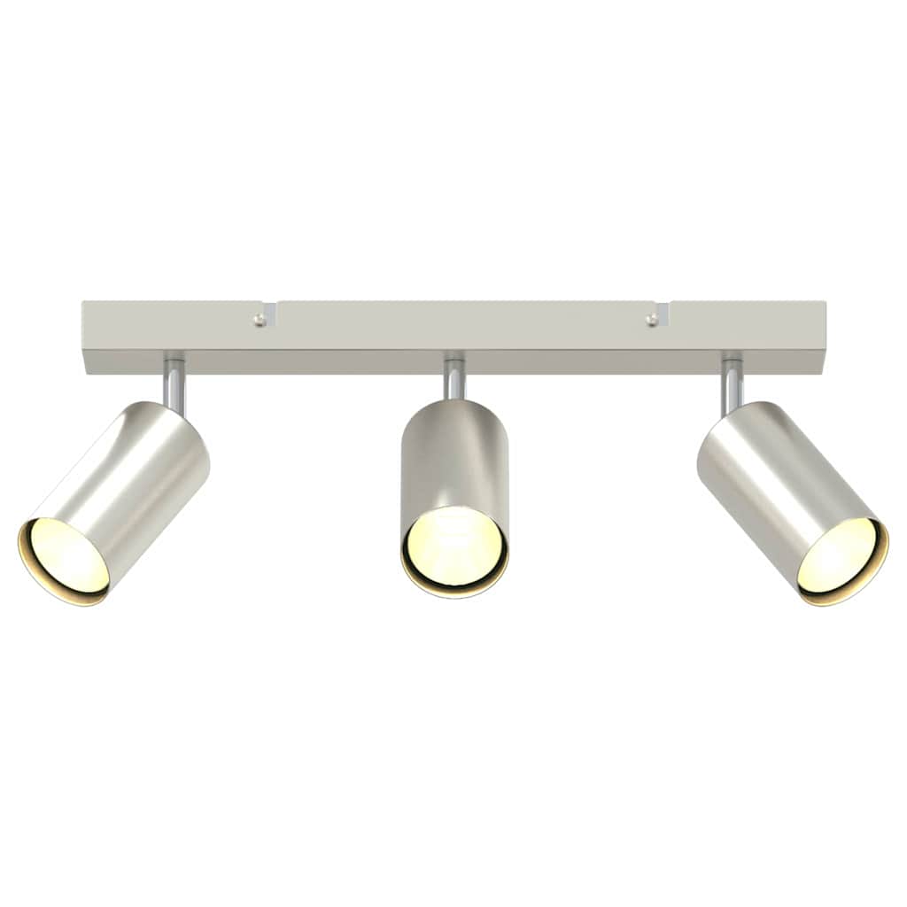 Deckenstrahler Gebürstetes Nickel 38 x 5.5 x 16.5 cm Stahl