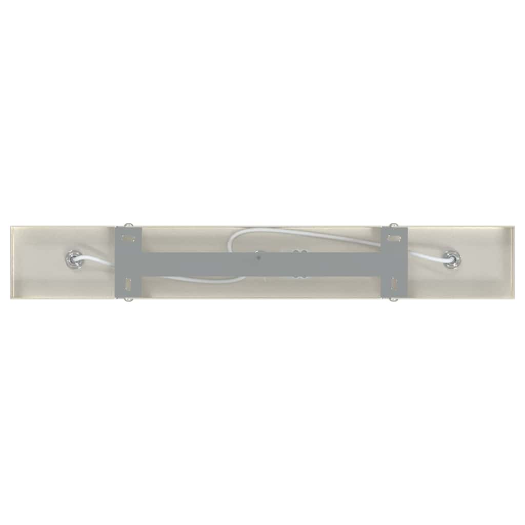 Deckenstrahler Gebürstetes Nickel 38 x 5.5 x 16.5 cm Stahl