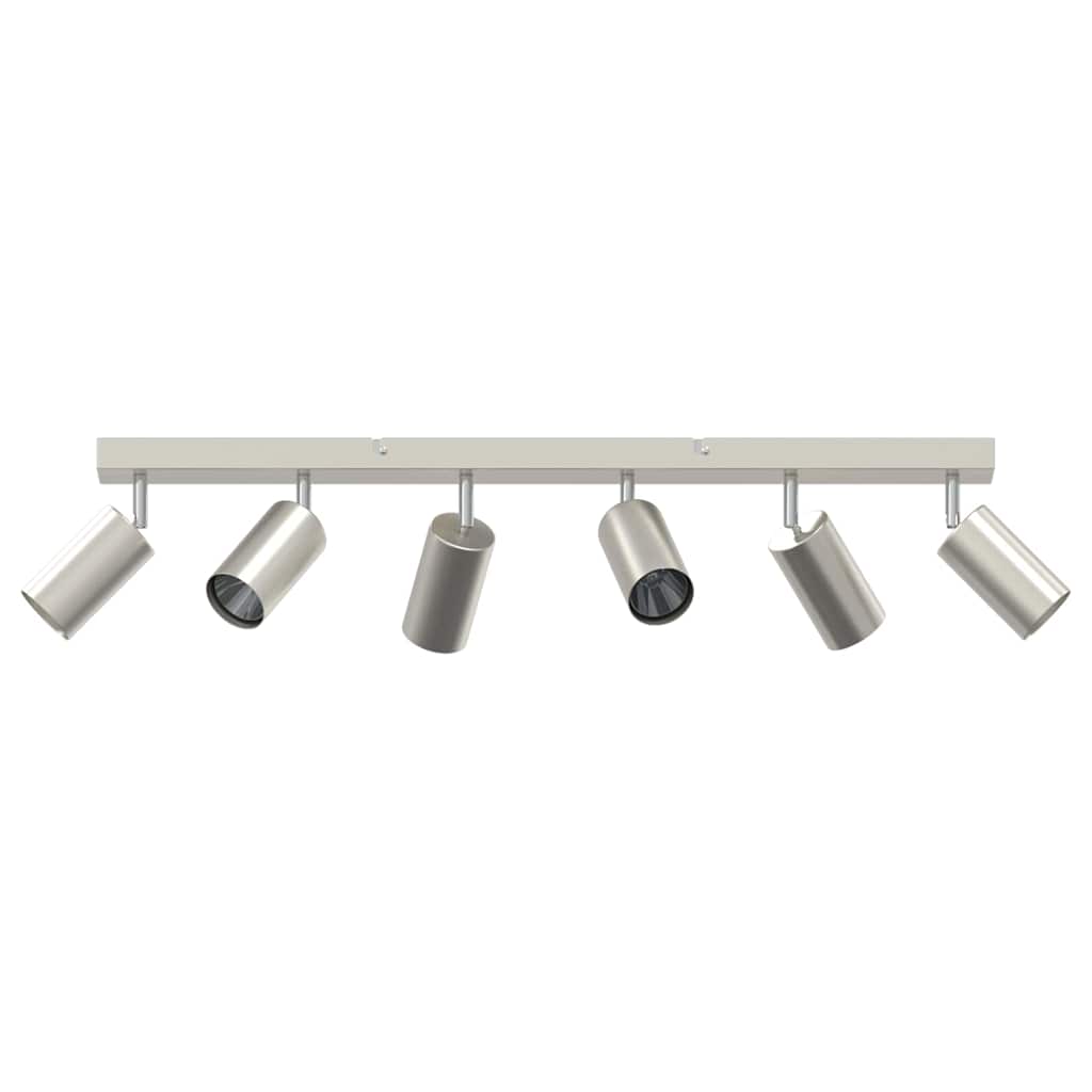 Deckenstrahler Nickel-gebürstet 73 x 5.5 x 16.5 cm Stahl