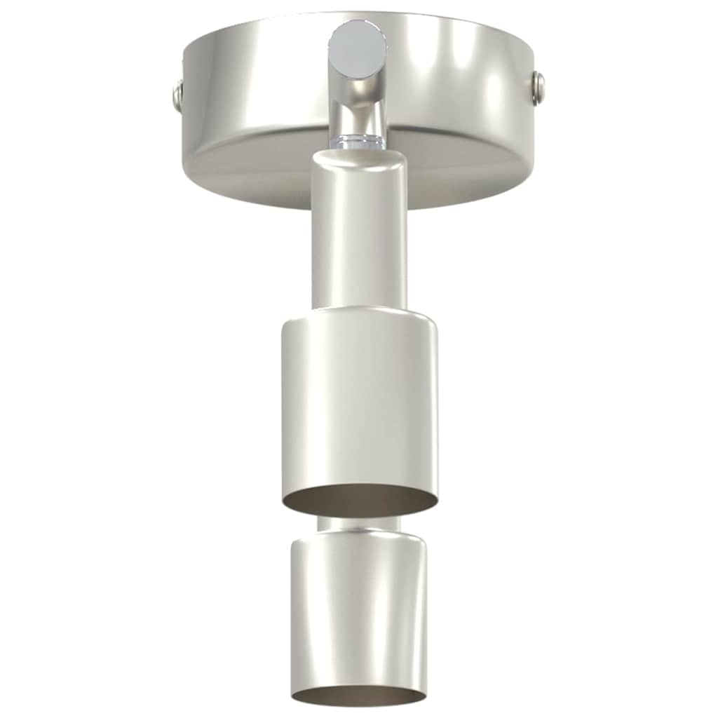 Deckenstrahler Gebürstetes Nickel 25.5 x 8 x 11 cm Stahl