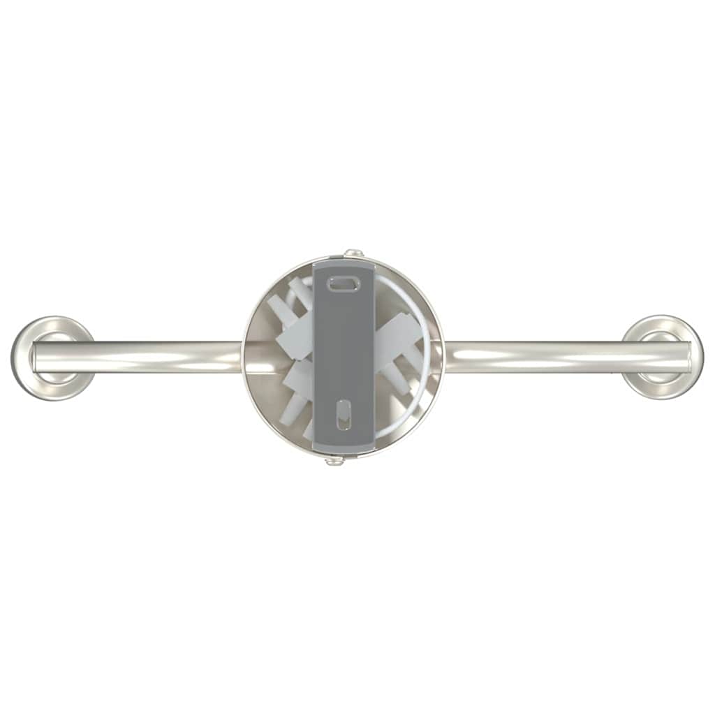 Deckenstrahler Gebürstetes Nickel 25.5 x 8 x 11 cm Stahl
