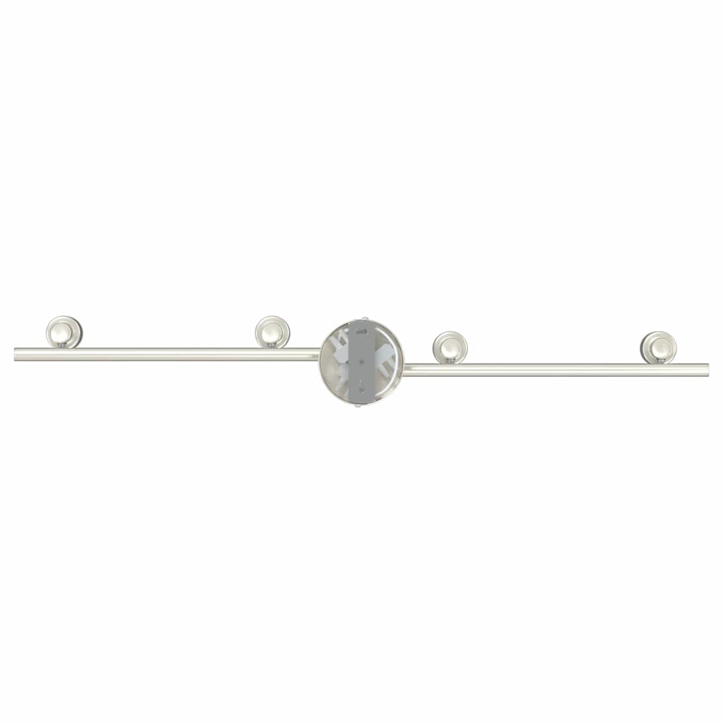Deckenstrahler Gebürstetes Nickel 70 x 9 x 12.5 cm Stahl