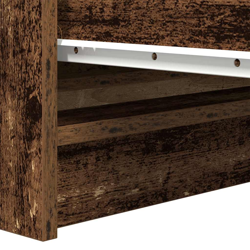Sideboard Altholz-Optik 100x35x99 cm Holzwerkstoff