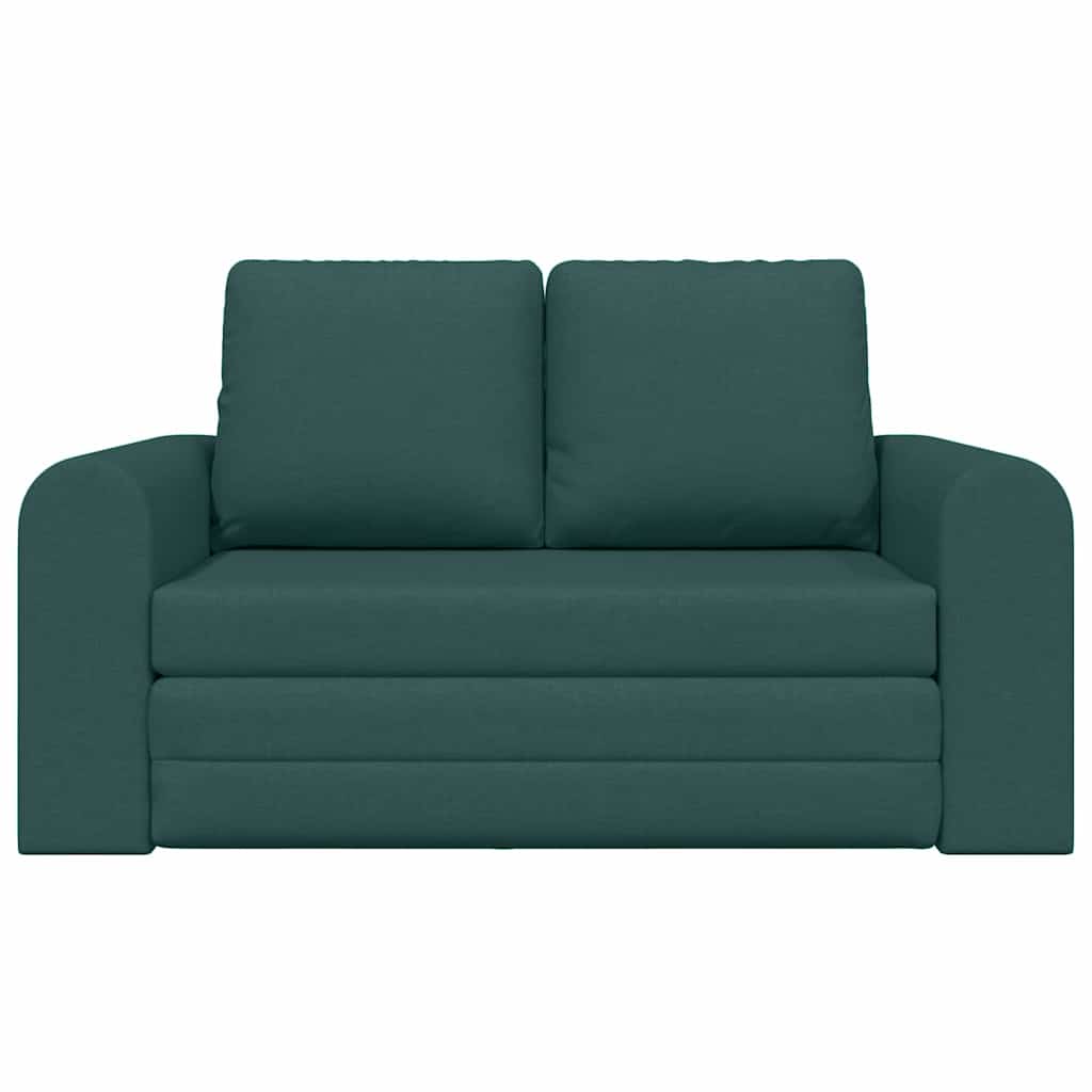Sofa Bett Dunkelgrün 148 x 71 x 83 cm Stoff