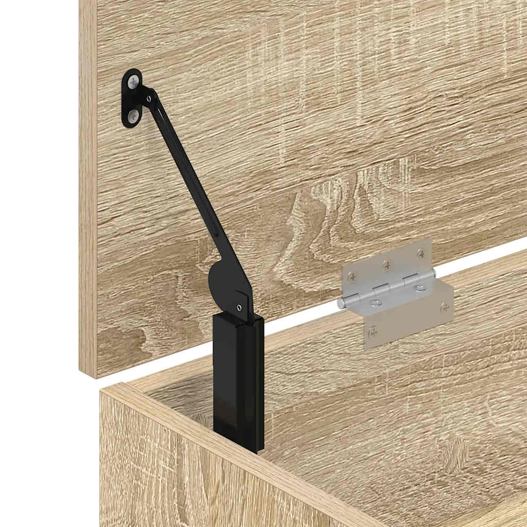Schuhbank Sonoma-Eiche 102x30,5x45 cm Holzwerkstoff