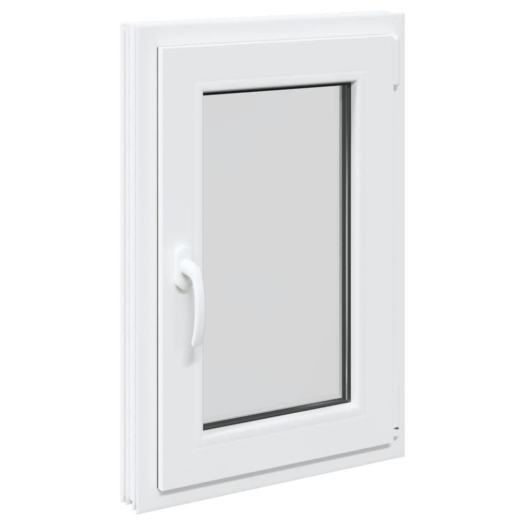 Kellerfenster "RISOR" 50x75 cm Drehkipp DIN Rechts Weiß