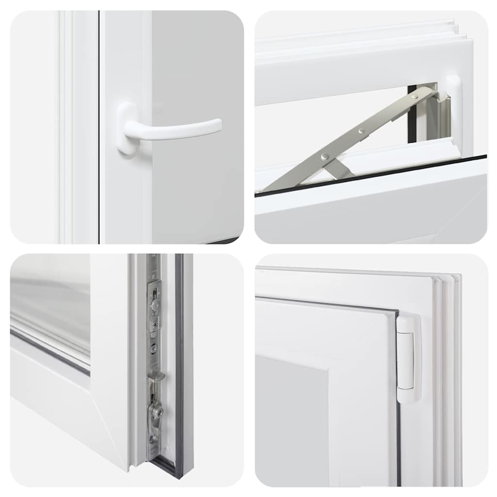 Kellerfenster RISOR 60x80 cm Dreh Kipp DIN Rechts Weiß