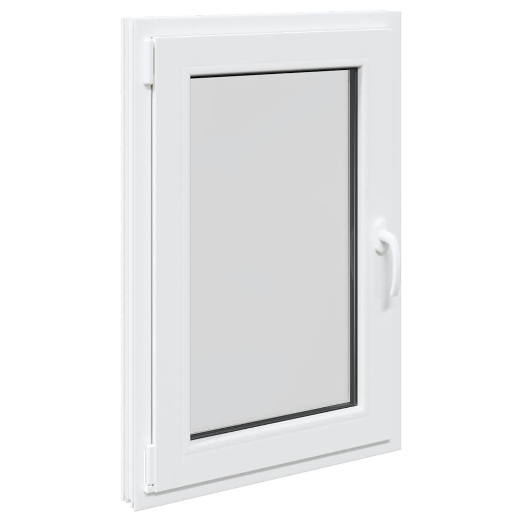 Kellerfenster RISOR 60x80 cm Dreh Kipp DIN Links Weiß