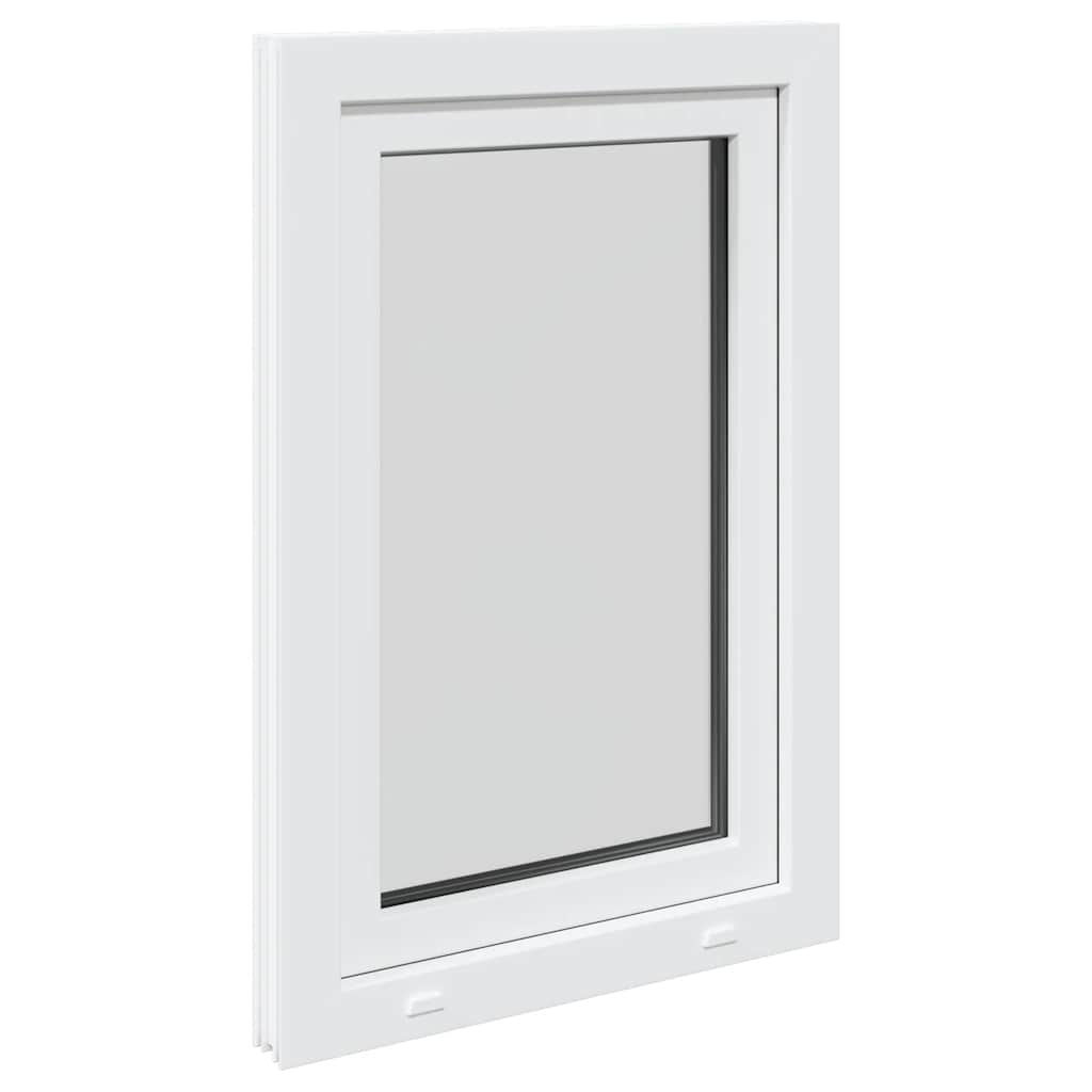 Kellerfenster RISOR 60x80 cm Dreh Kipp DIN Links Weiß
