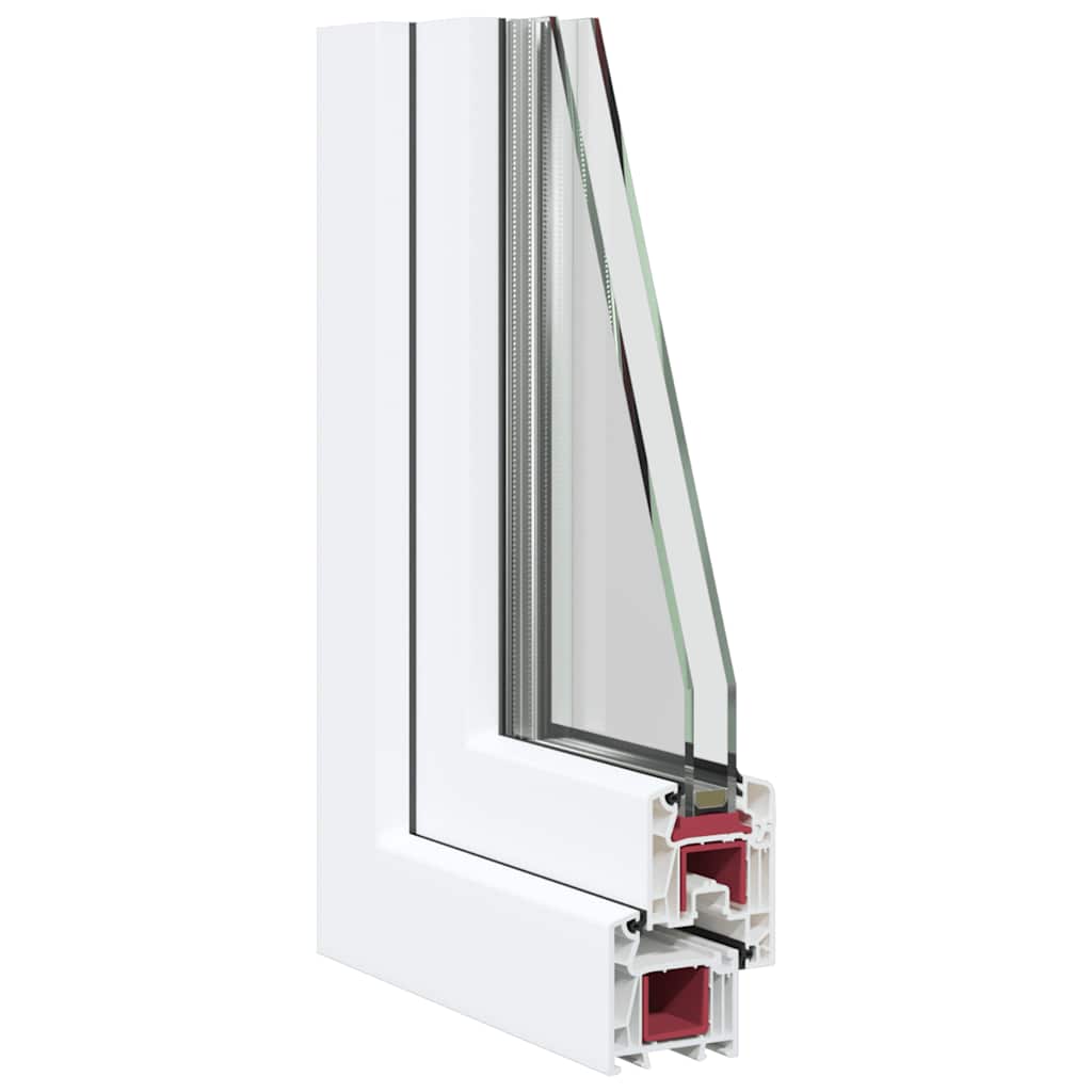 Kellerfenster RISOR 60x80 cm Dreh Kipp DIN Links Weiß
