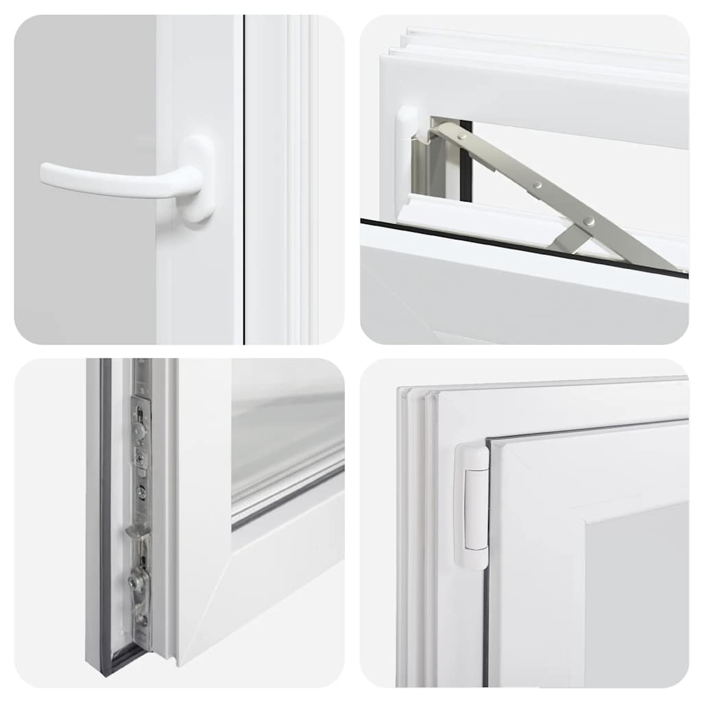 Kellerfenster "RISOR" 60x100 cm Drehkipp DIN Links Weiß