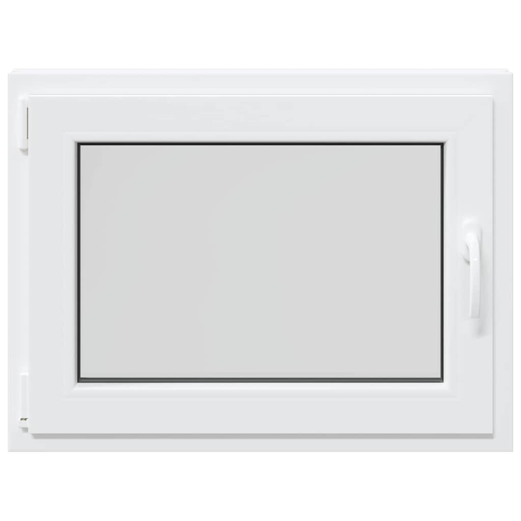 Kellerfenster "RISOR" 80x50 cm Drehkipp DIN Links Weiß