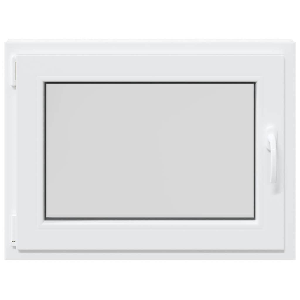 Kellerfenster RISOR 80x60 cm Dreh Kipp DIN Links Weiß