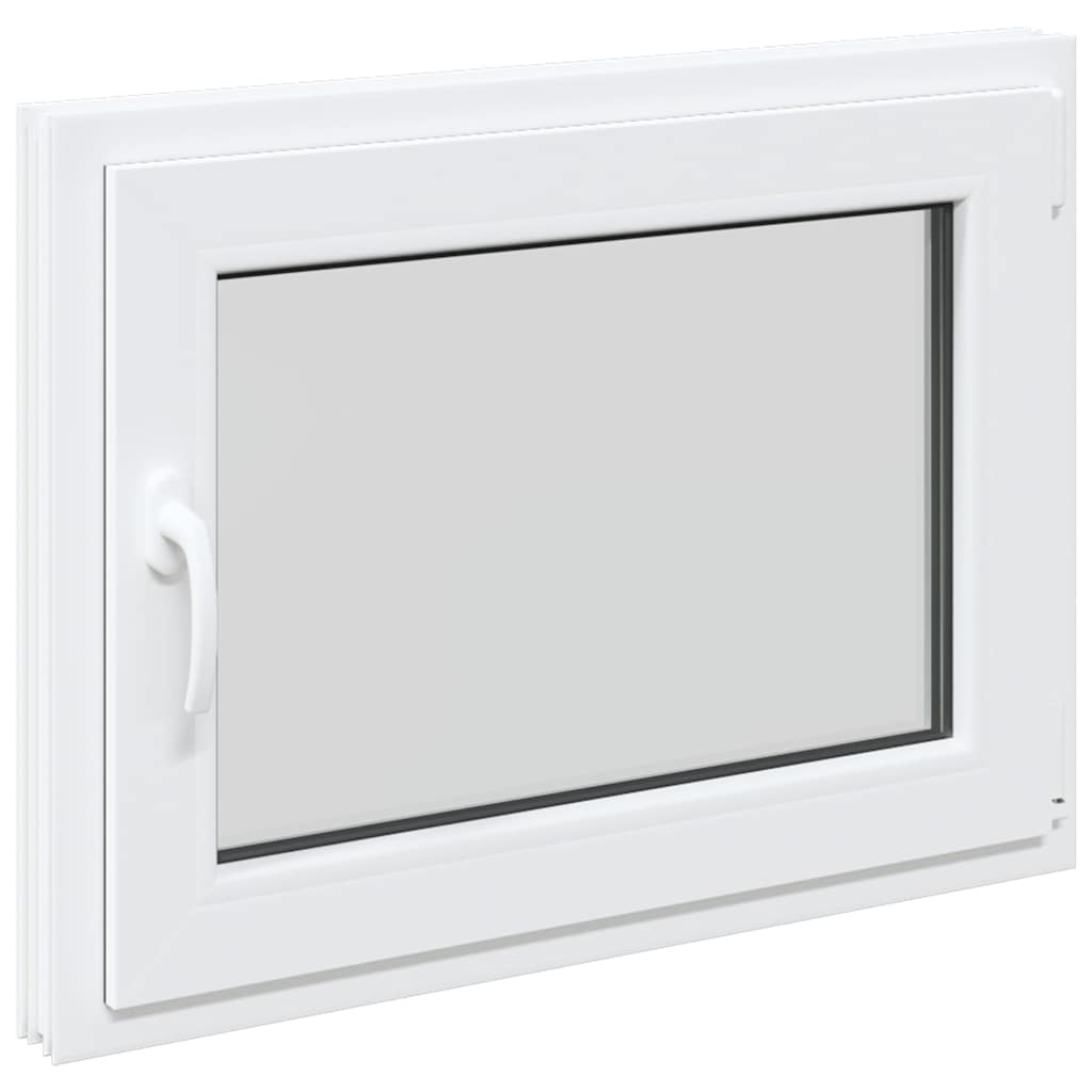 Kellerfenster "RISOR" 80x70 cm Drehkipp DIN Rechts Weiß