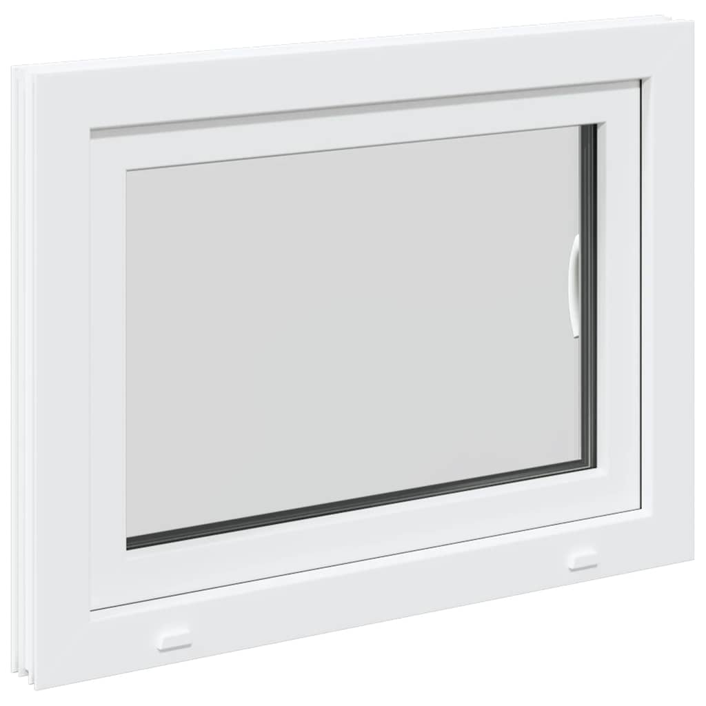 Kellerfenster "RISOR" 80x70 cm Drehkipp DIN Rechts Weiß