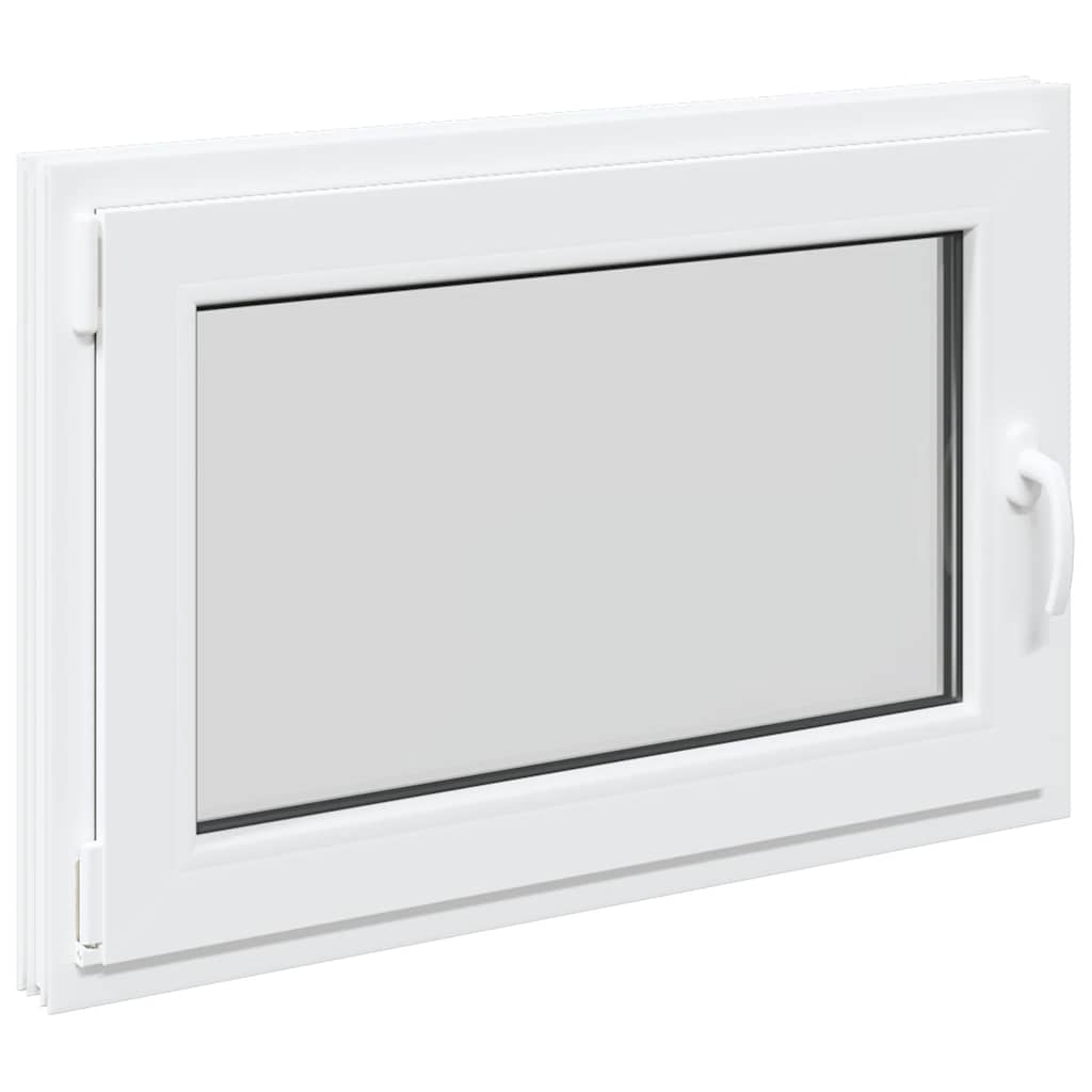 Kellerfenster "RISOR" 90x50 cm Drehkipp DIN Links Weiß