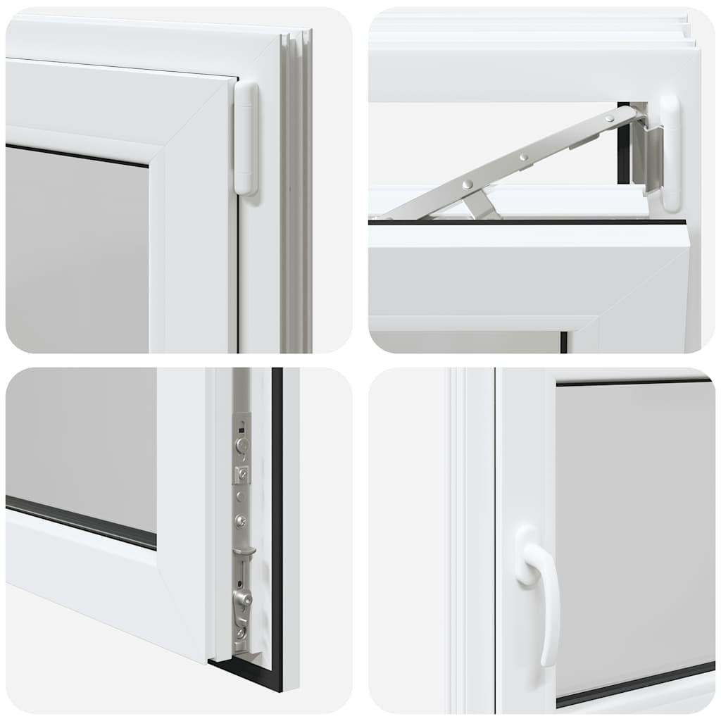 Kellerfenster RISOR 90x60 cm Dreh Kipp DIN Rechts Weiß