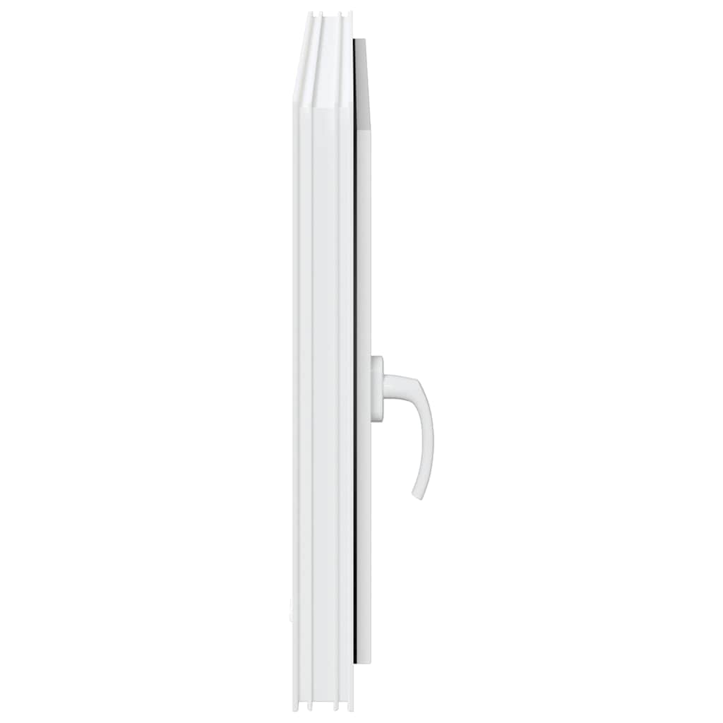 Kellerfenster "RISOR" 90x70 cm Drehkipp DIN Rechts Weiß