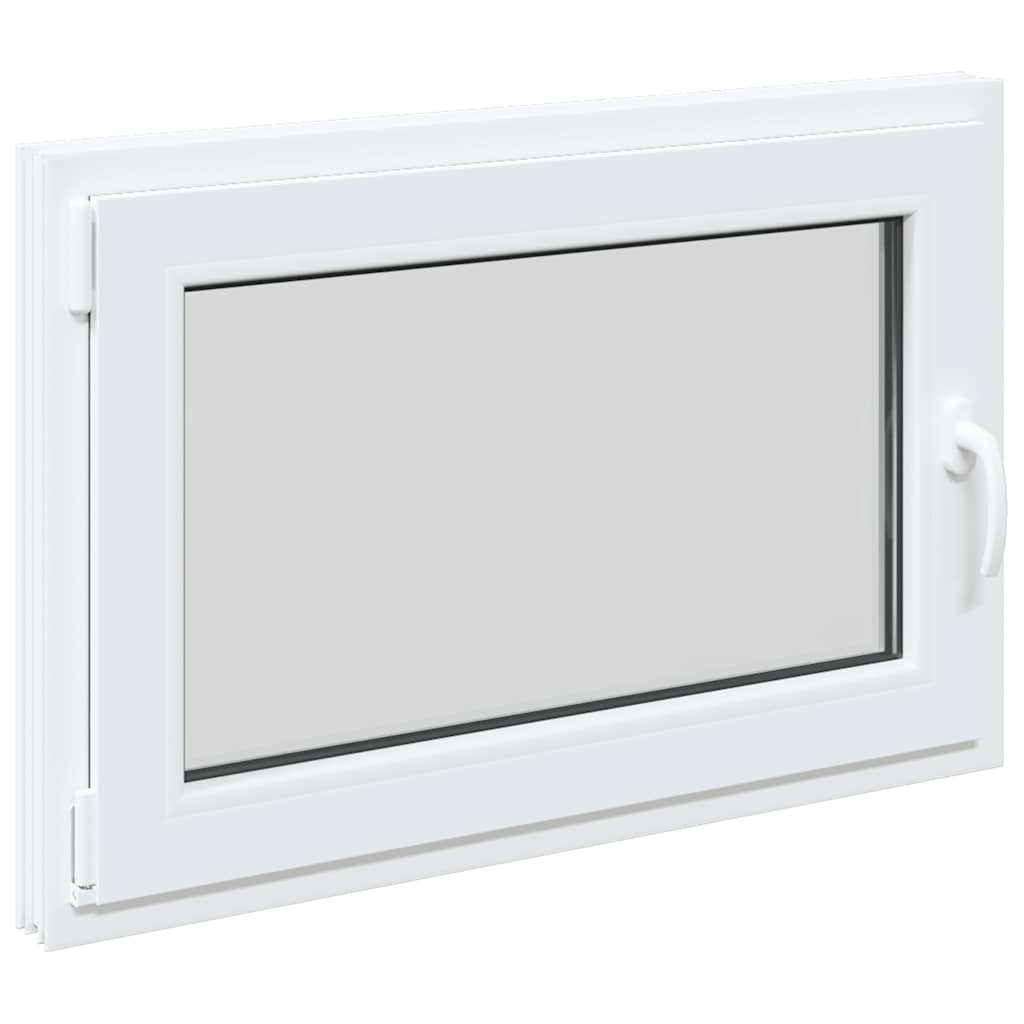 Kellerfenster "RISOR" 90x70 cm Drehkipp DIN Links Weiß