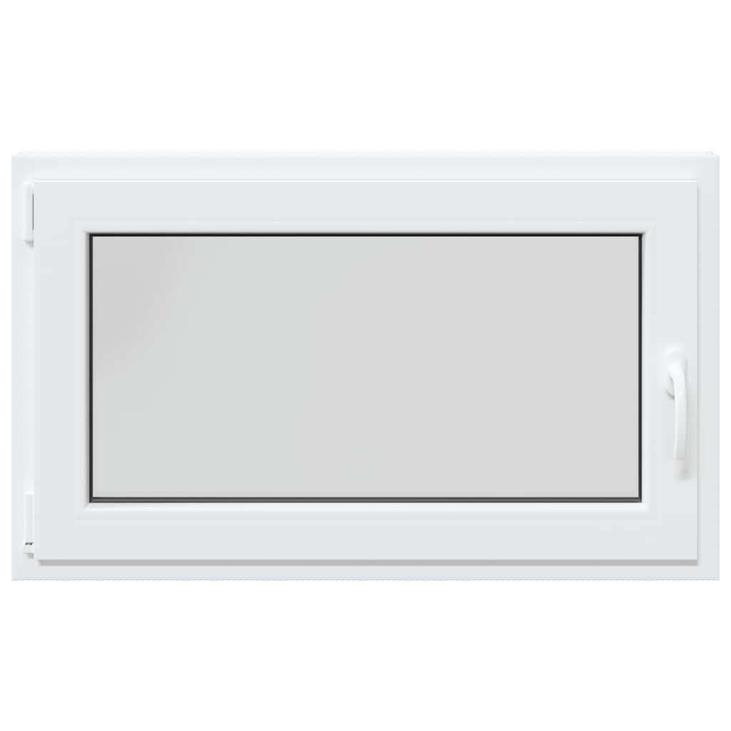 Kellerfenster "RISOR" 100x70 cm Drehkipp DIN Links Weiß