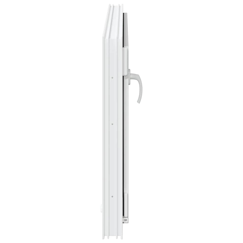 Kellerfenster "RISOR" 100x70 cm Drehkipp DIN Links Weiß
