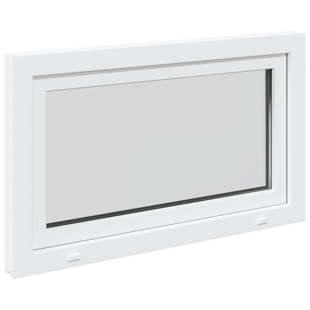 Kellerfenster "RISOR" 100x70 cm Drehkipp DIN Links Weiß