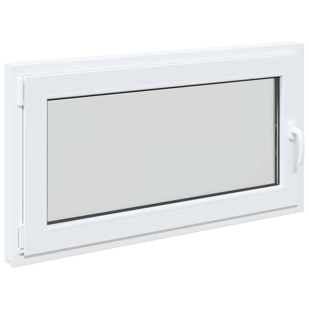 Kellerfenster RISOR 110x50 cm Dreh Kipp DIN Links Weiß
