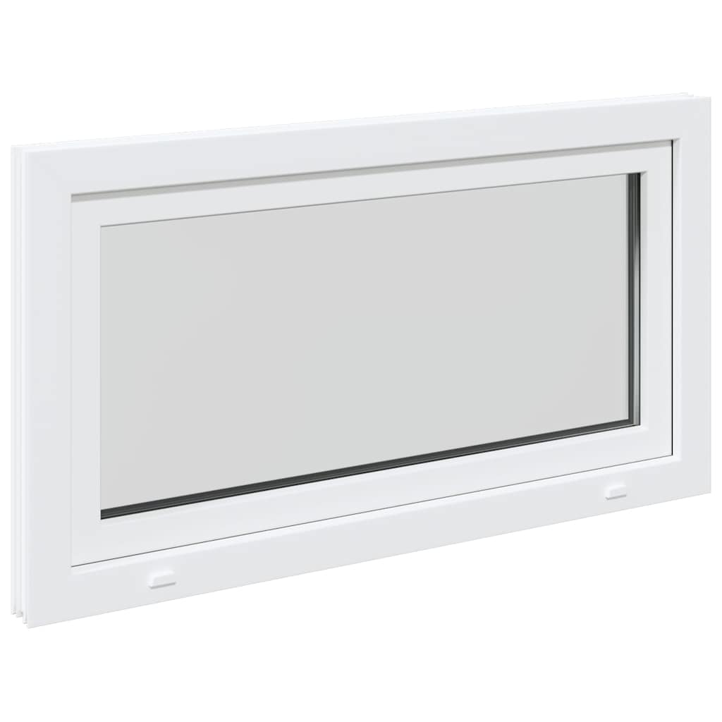 Kellerfenster RISOR 110x50 cm Dreh Kipp DIN Links Weiß