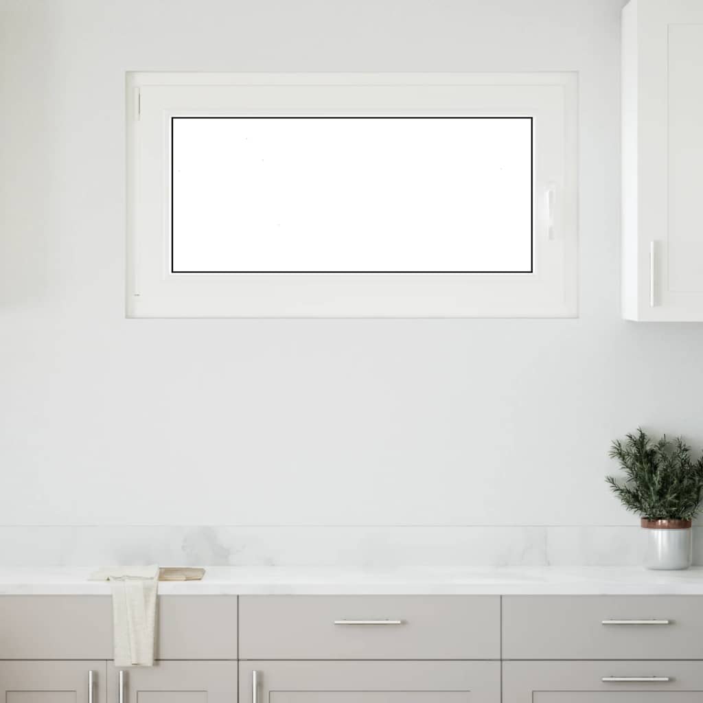 Kellerfenster RISOR 110x50 cm Dreh Kipp DIN Links Weiß