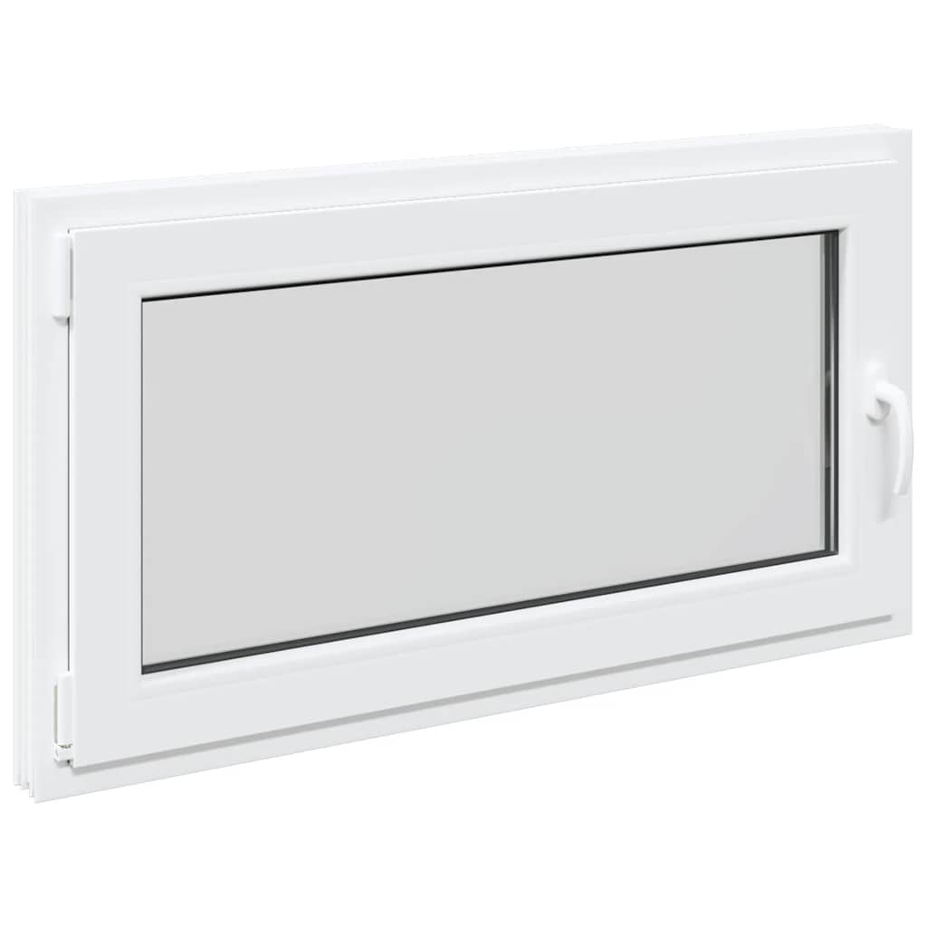 Kellerfenster "RISOR" 110x70 cm Drehkipp DIN Links Weiß