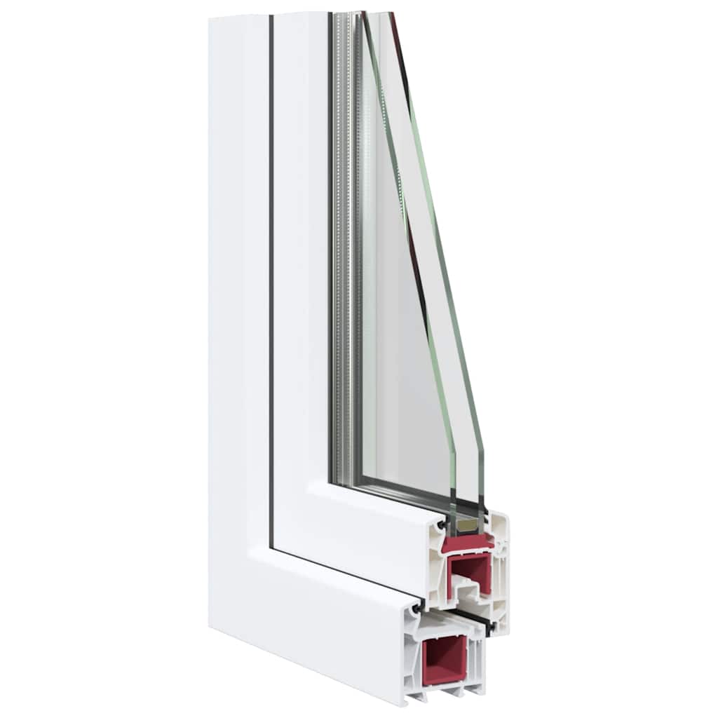 Kellerfenster "RISOR" 110x70 cm Drehkipp DIN Links Weiß