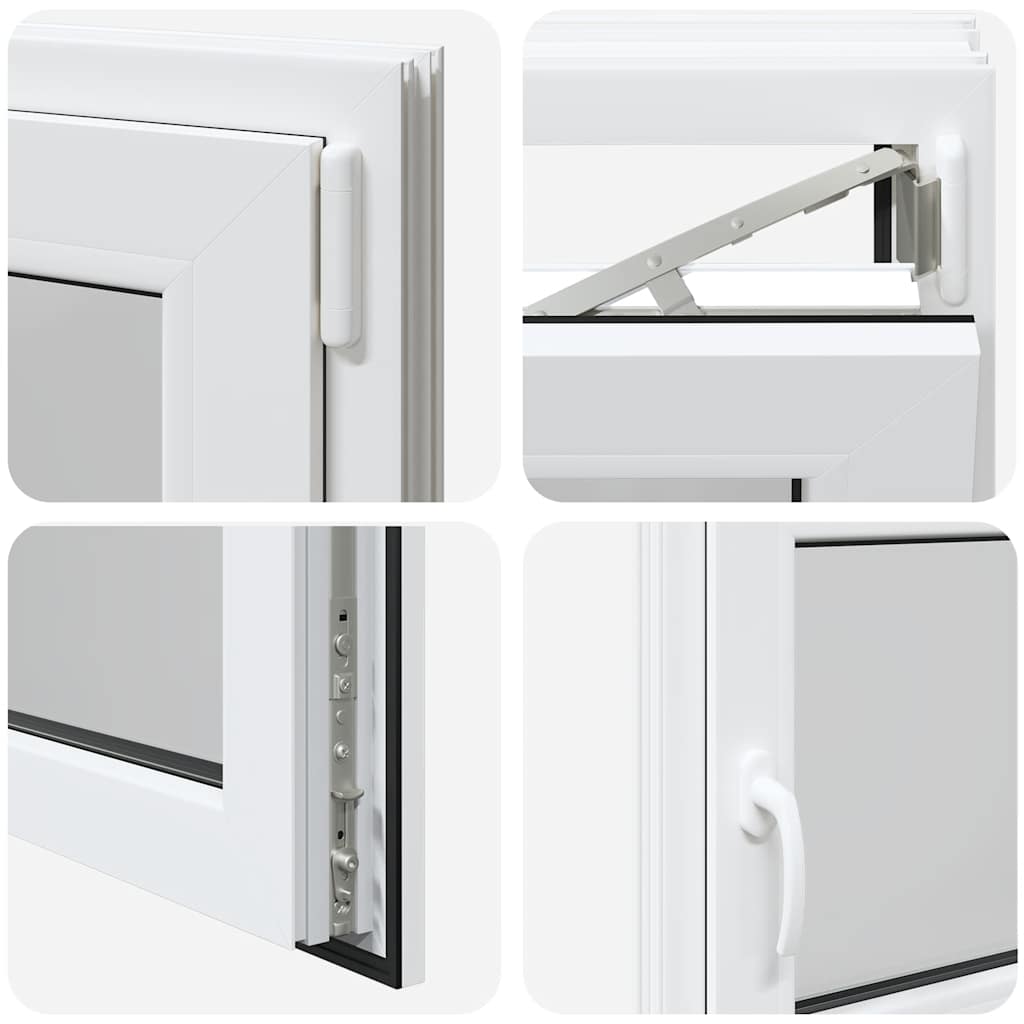 Kellerfenster RISOR 120x60 cm Dreh Kipp DIN Rechts Weiß