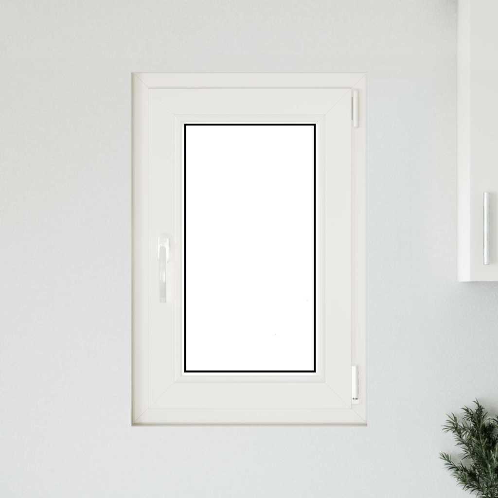 Kellerfenster "RISOR" 50x75 cm Drehkipp DIN Rechts Weiß