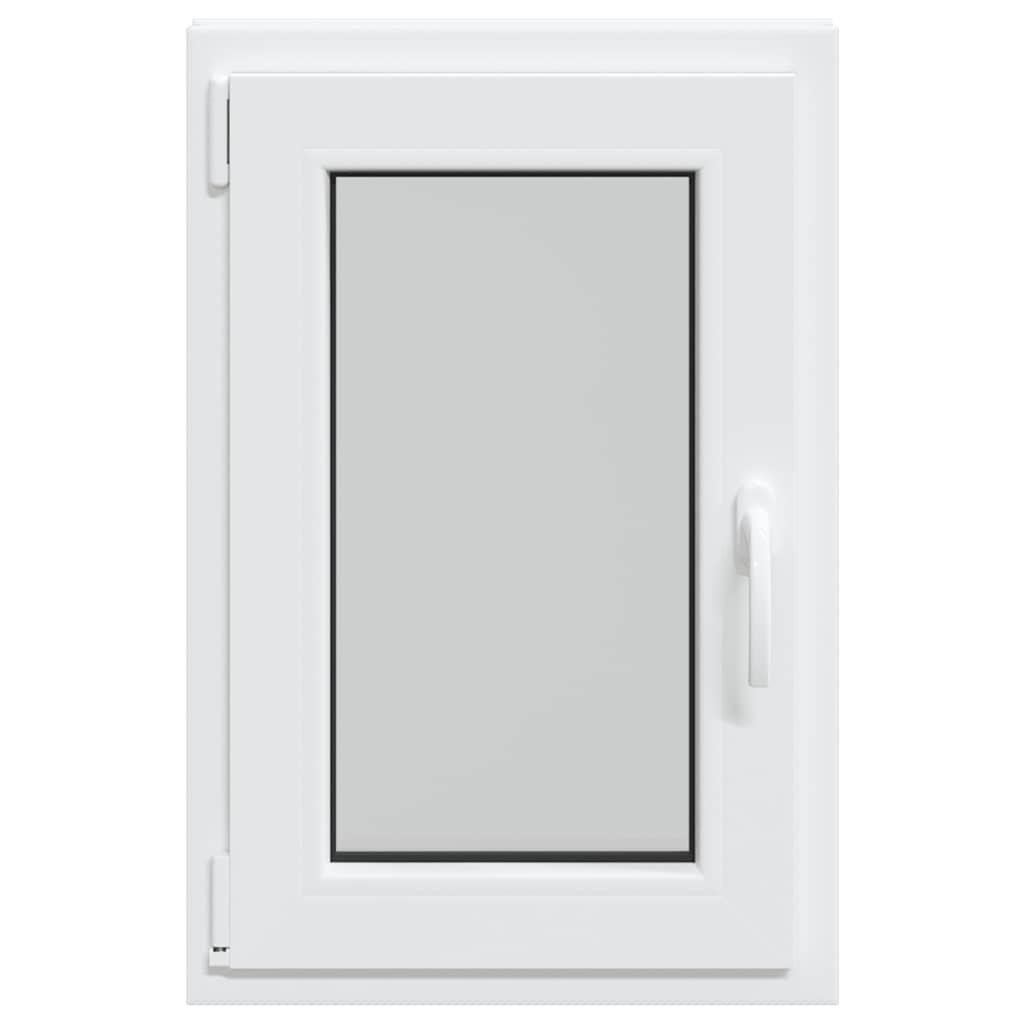 Kellerfenster "RISOR" 50x75 cm Drehkipp DIN Links Weiß