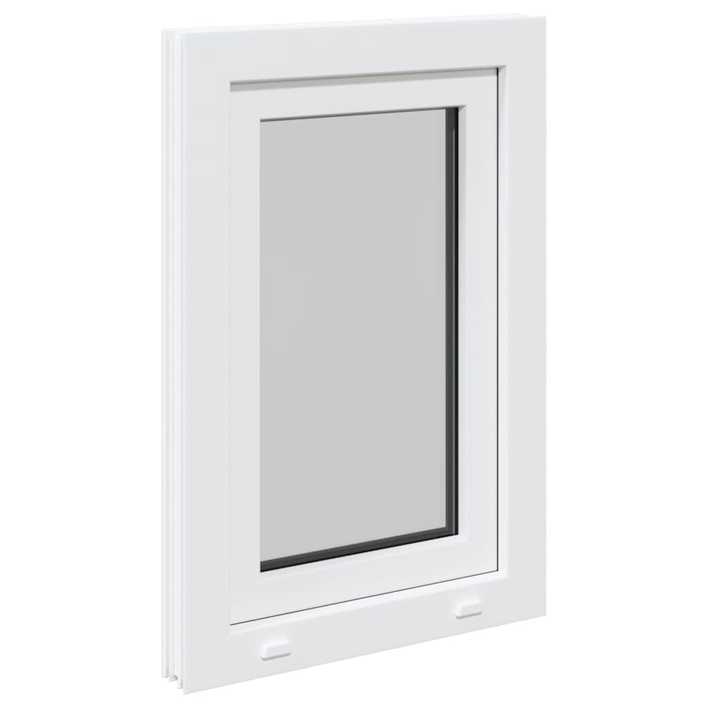 Kellerfenster "RISOR" 50x75 cm Drehkipp DIN Links Weiß
