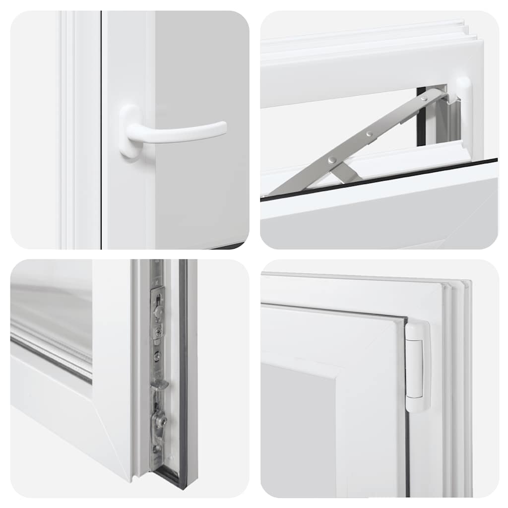 Kellerfenster RISOR 60x80 cm Dreh Kipp DIN Rechts Weiß