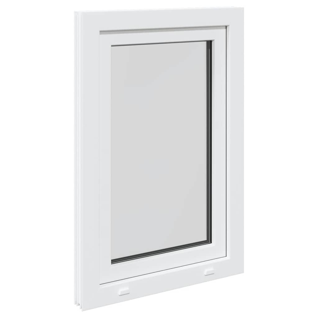 Kellerfenster RISOR 60x80 cm Dreh Kipp DIN Links Weiß