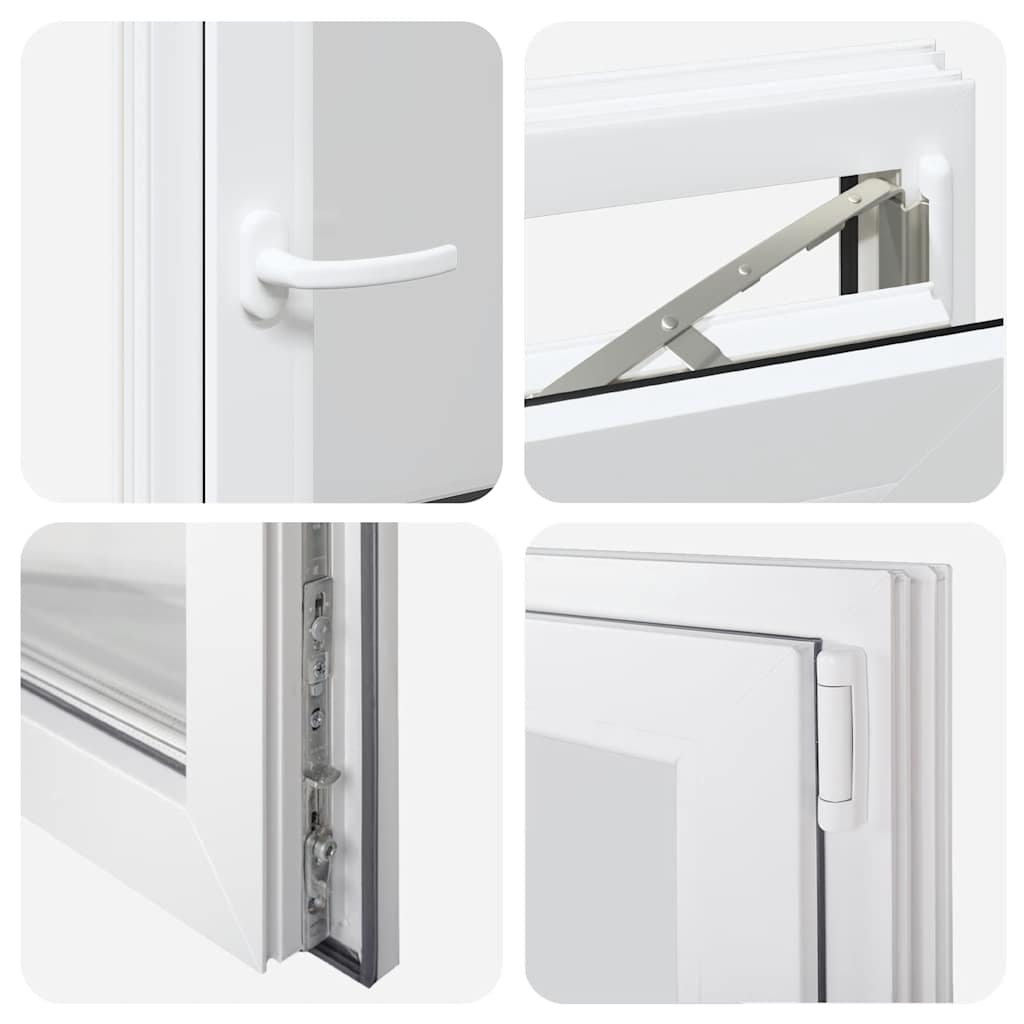 Kellerfenster RISOR 60x90 cm Dreh Kipp DIN Rechts Weiß