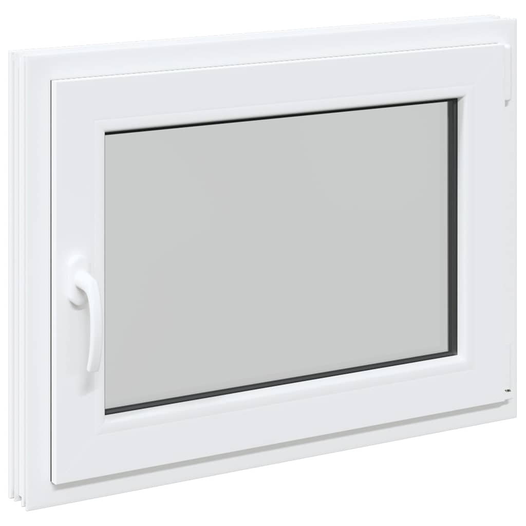 Kellerfenster "RISOR" 80x50 cm Drehkipp DIN Rechts Weiß