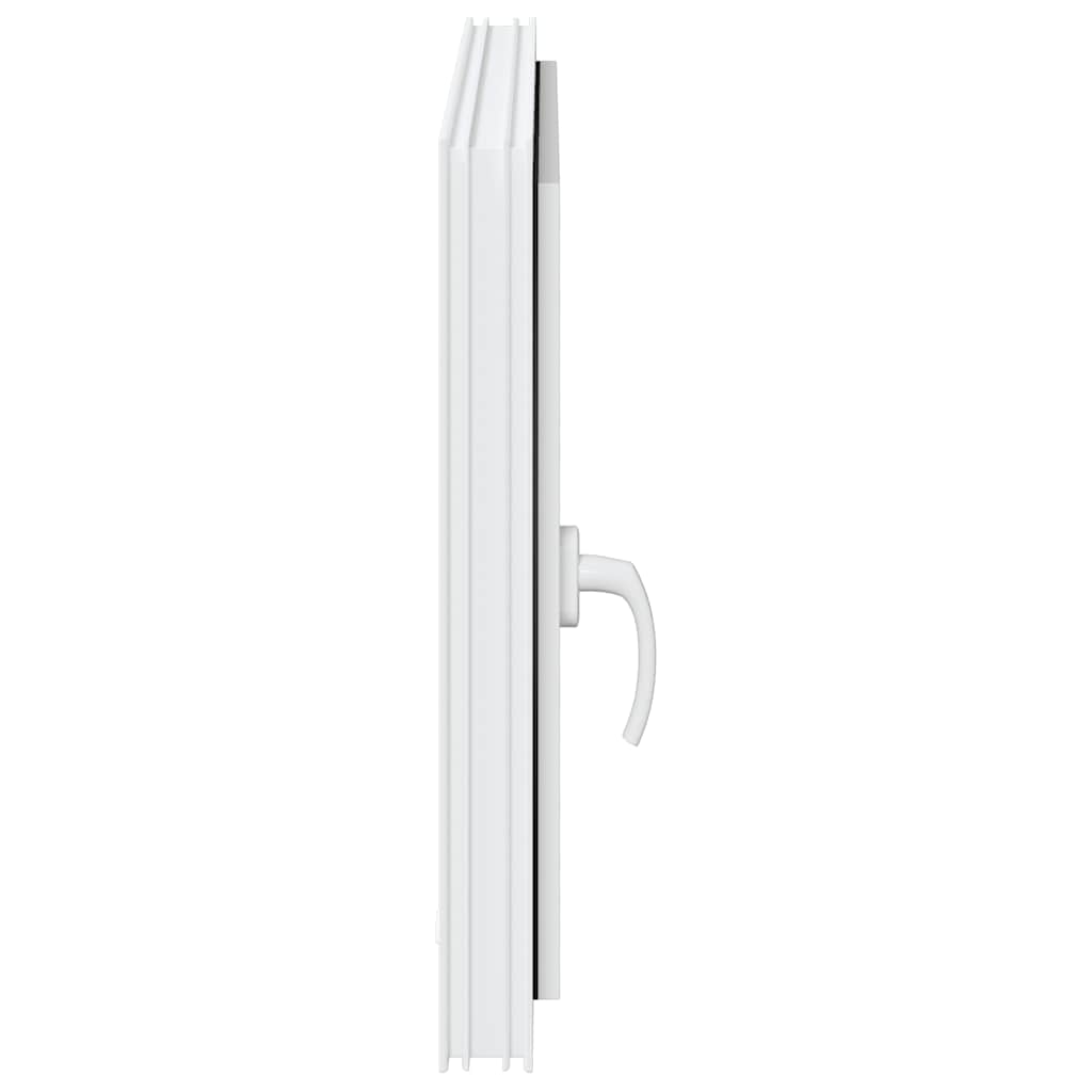 Kellerfenster "RISOR" 80x50 cm Drehkipp DIN Rechts Weiß