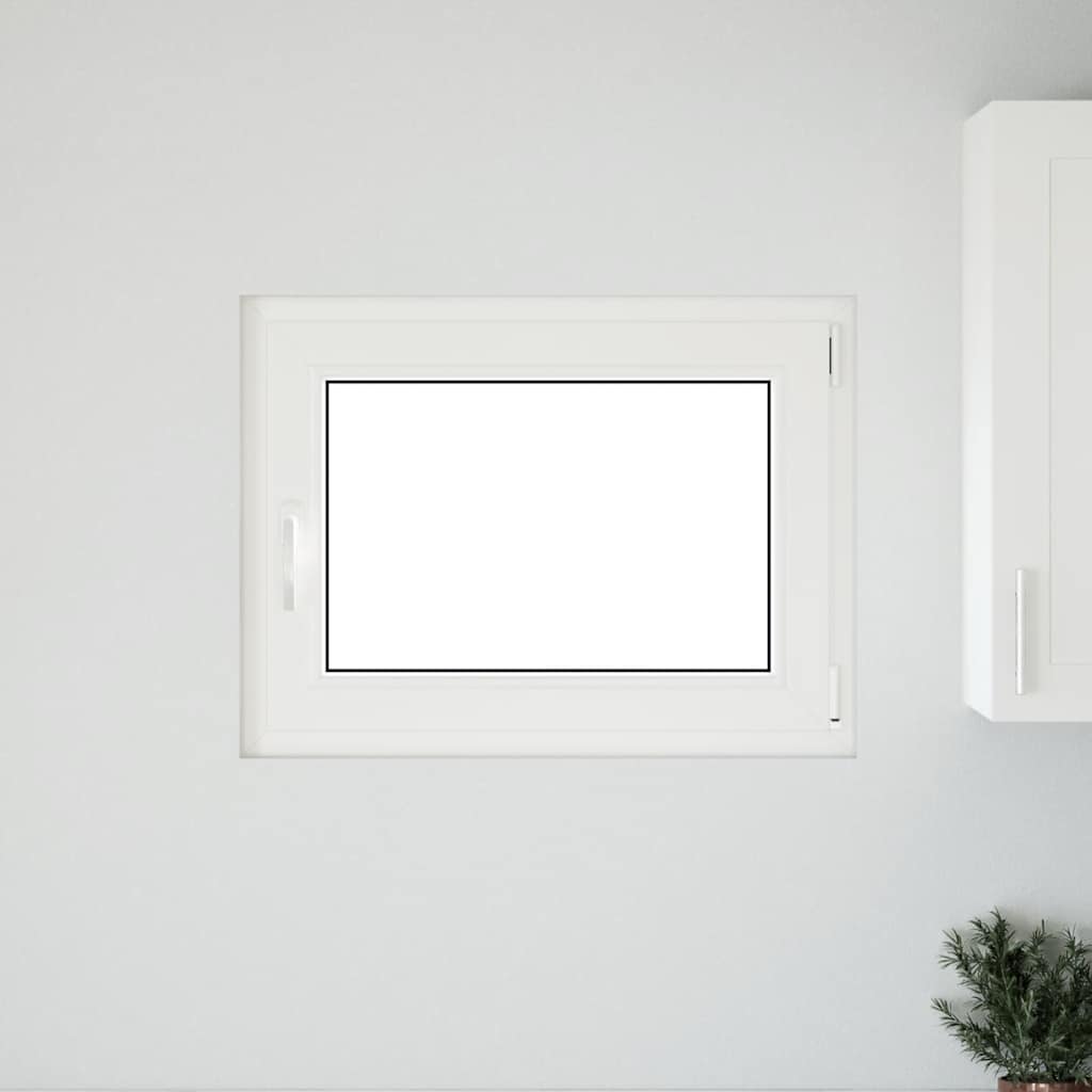 Kellerfenster "RISOR" 80x70 cm Drehkipp DIN Rechts Weiß