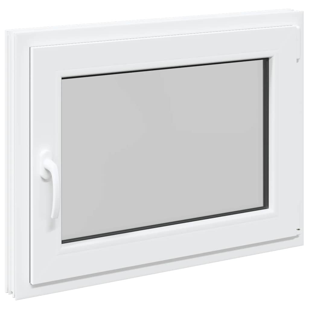 Kellerfenster "RISOR" 80x70 cm Drehkipp DIN Rechts Weiß