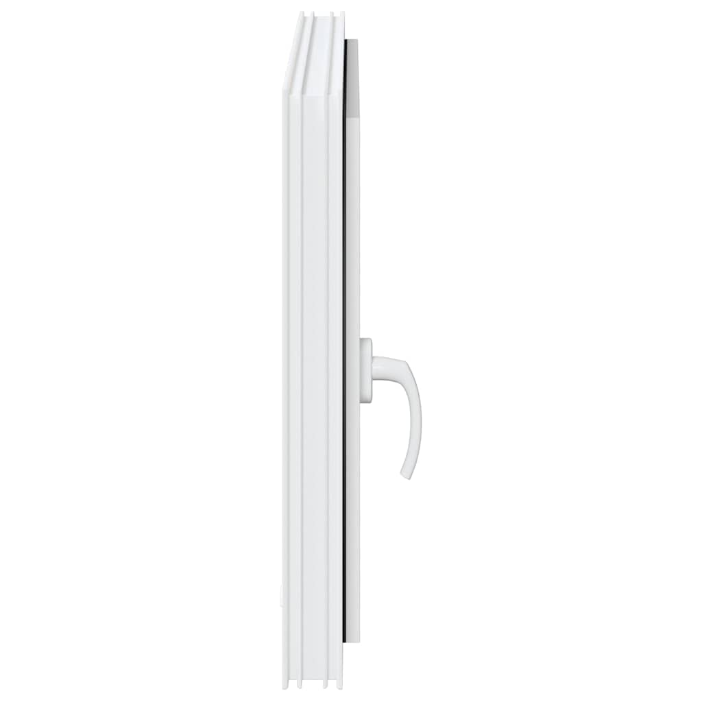 Kellerfenster "RISOR" 80x70 cm Drehkipp DIN Rechts Weiß