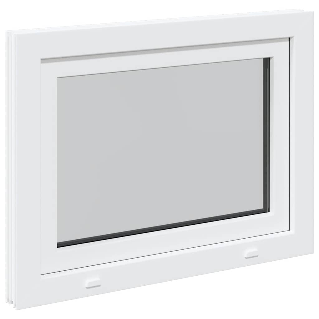 Kellerfenster "RISOR" 80x70 cm Drehkipp DIN Links Weiß