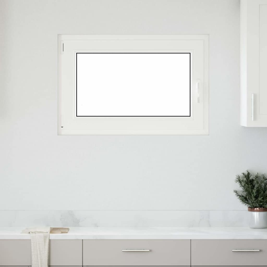 Kellerfenster "RISOR" 90x50 cm Drehkipp DIN Links Weiß