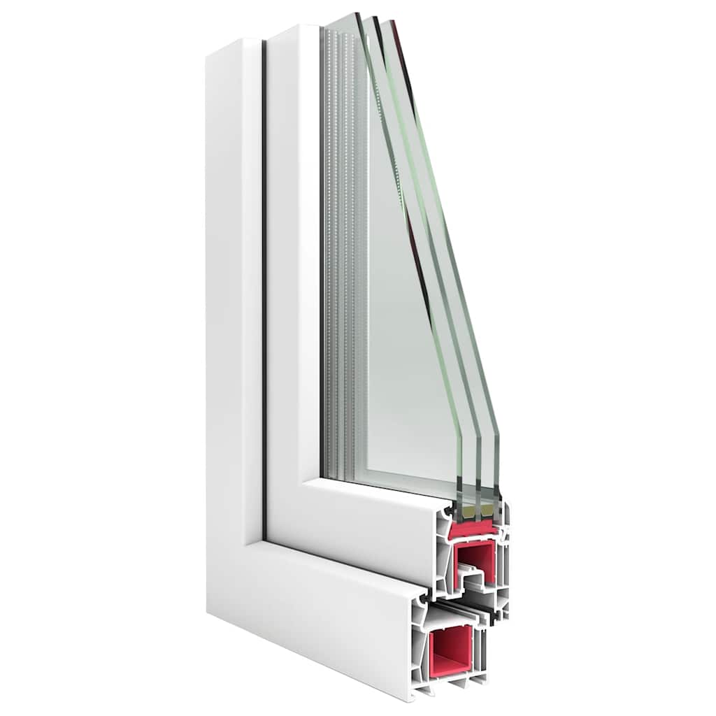 Kellerfenster RISOR 90x60 cm Dreh Kipp DIN Rechts Weiß