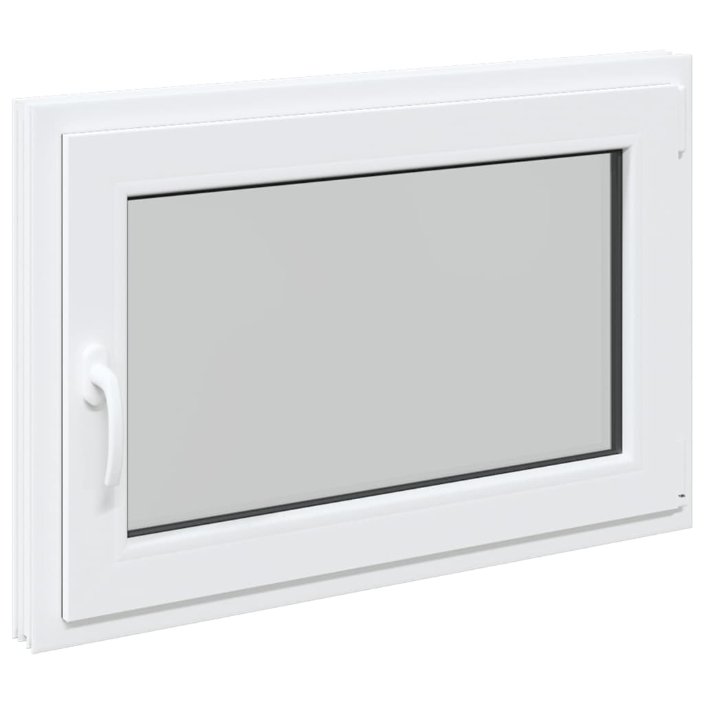 Kellerfenster "RISOR" 90x70 cm Drehkipp DIN Rechts Weiß