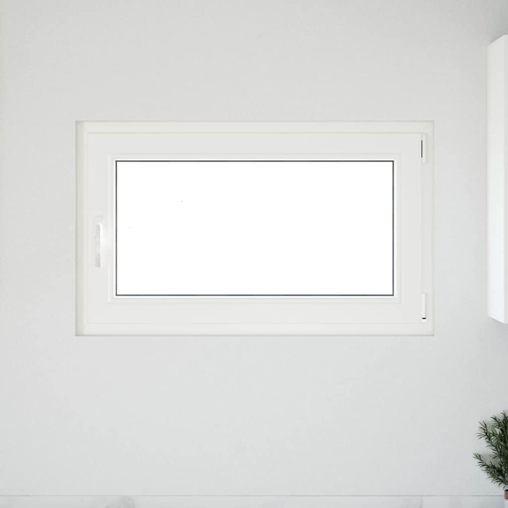 Kellerfenster "RISOR" 100x50 cm Drehkipp DIN Rechts Weiß