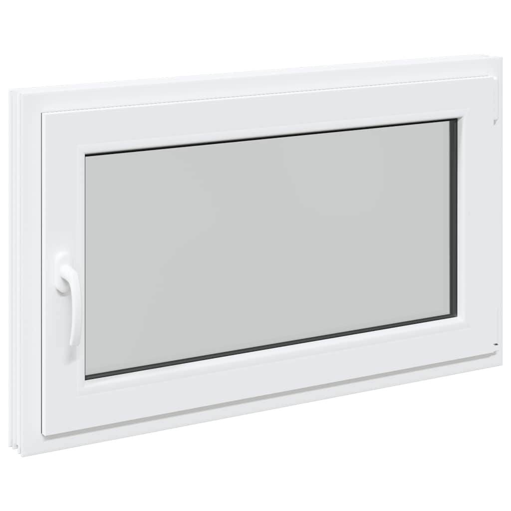 Kellerfenster "RISOR" 100x50 cm Drehkipp DIN Rechts Weiß